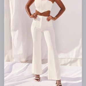 Oh Polly Ivory Trousers